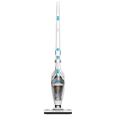 Vax H85-D-B18 Dynamo Cordless 18V Upright Vacuum Cleaner, White/Blue Vax H85-D-B18 Dynamo Cordless 18V Upright Vacuum Cleaner, White/Blue